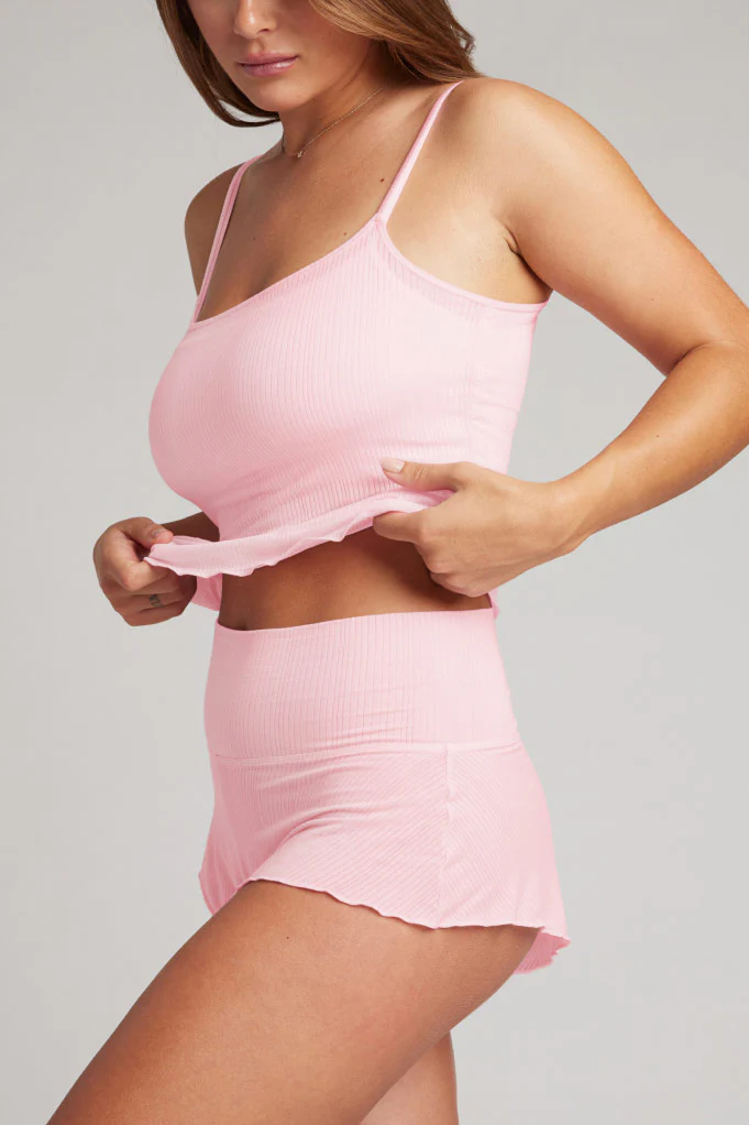 Whipped Mini Short in Babe - Image 2