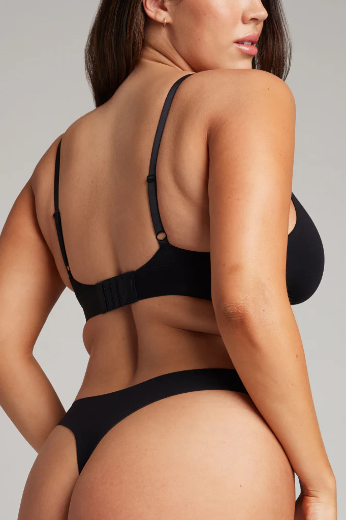 Base High Thong in Black (Pack) - Image 4