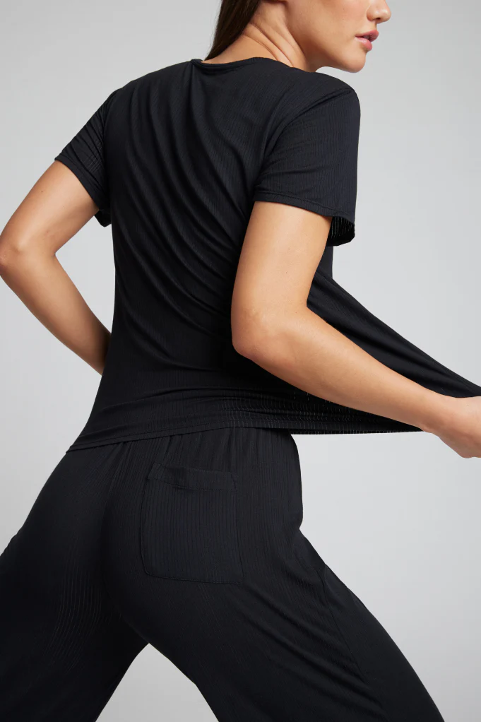 Whipped Boyfriend Tee in Black - Image 2
