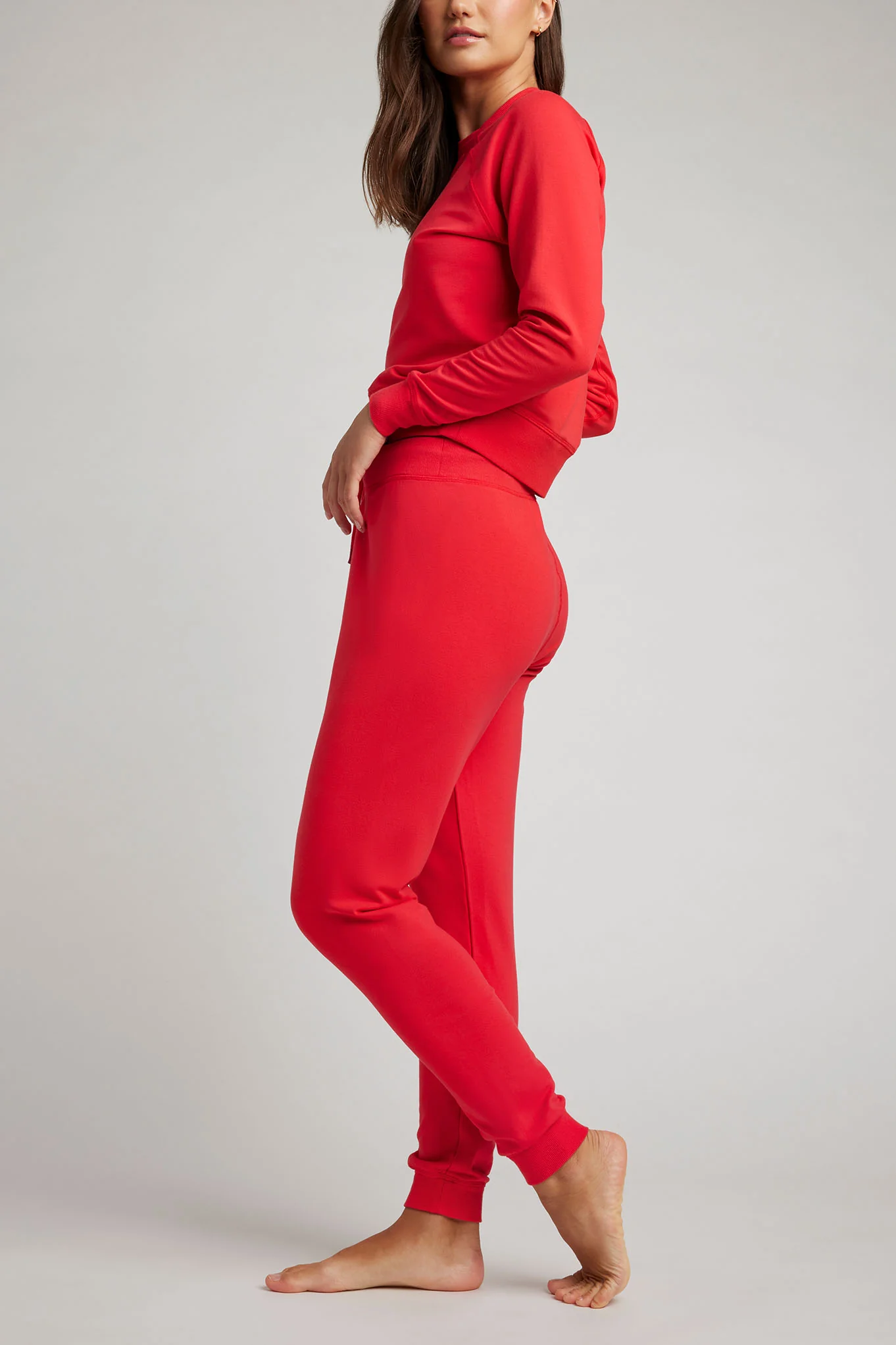 Club Jogger in Cherry - Image 2