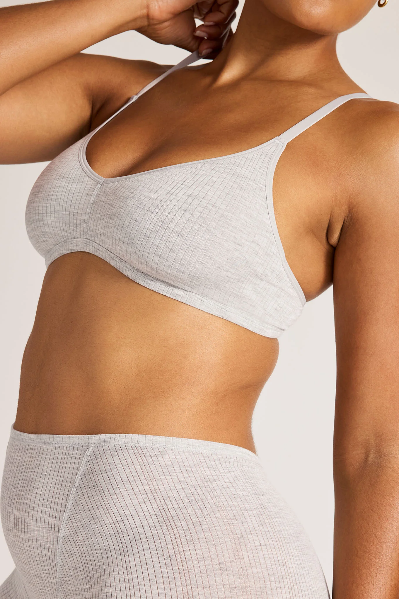 Whipped Non-Wire Bra in Cloud - Image 2
