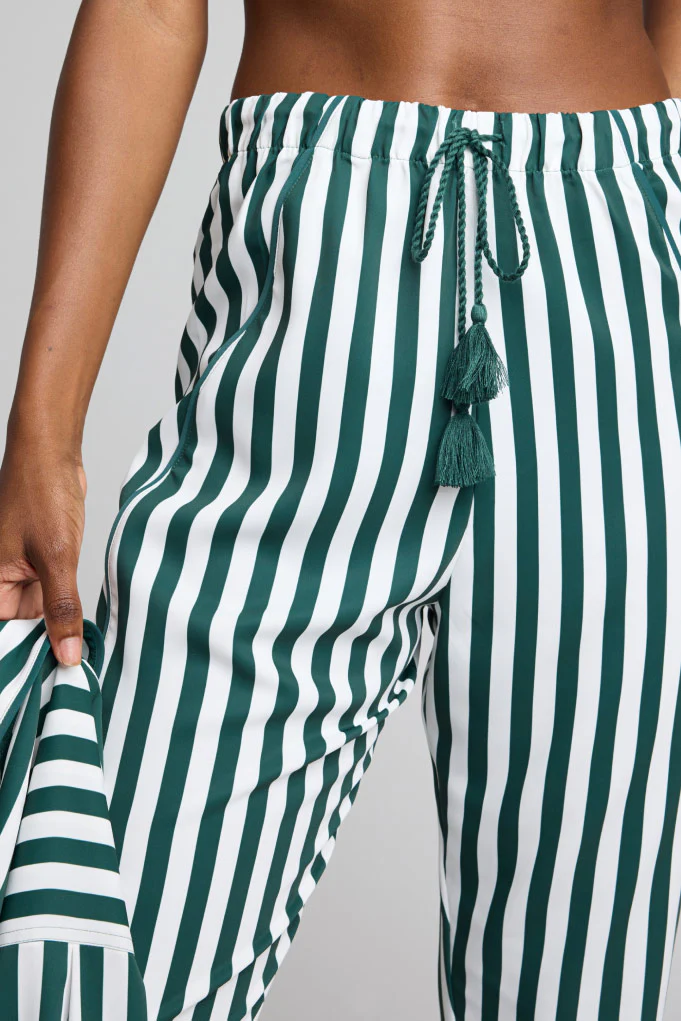 Supreme Jogger Pant in Ivy Stripe - Image 2