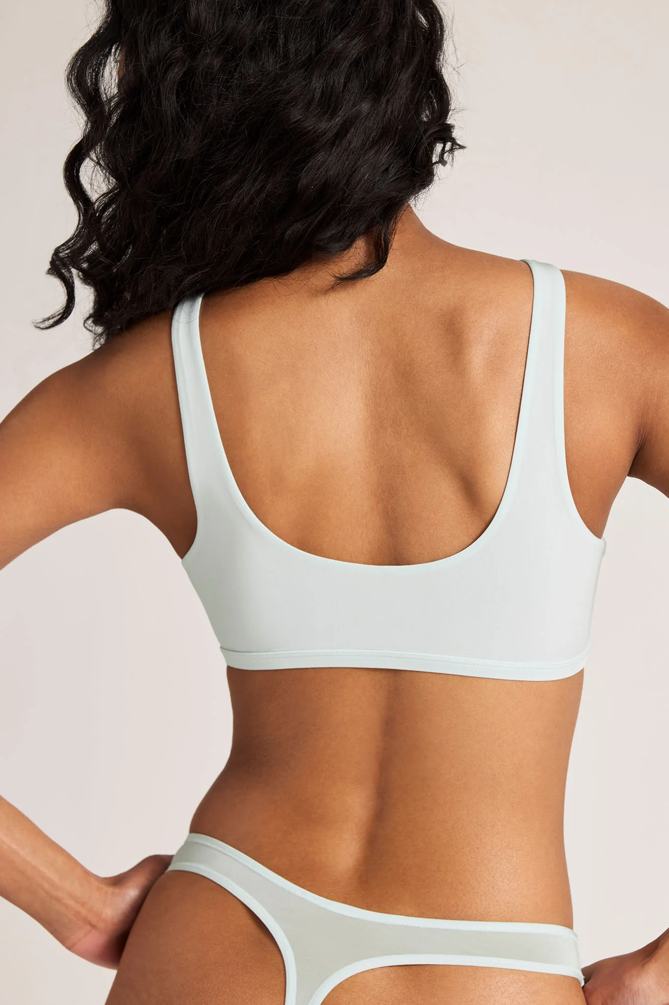 Slink Dipped Bralette in Mist - Image 3