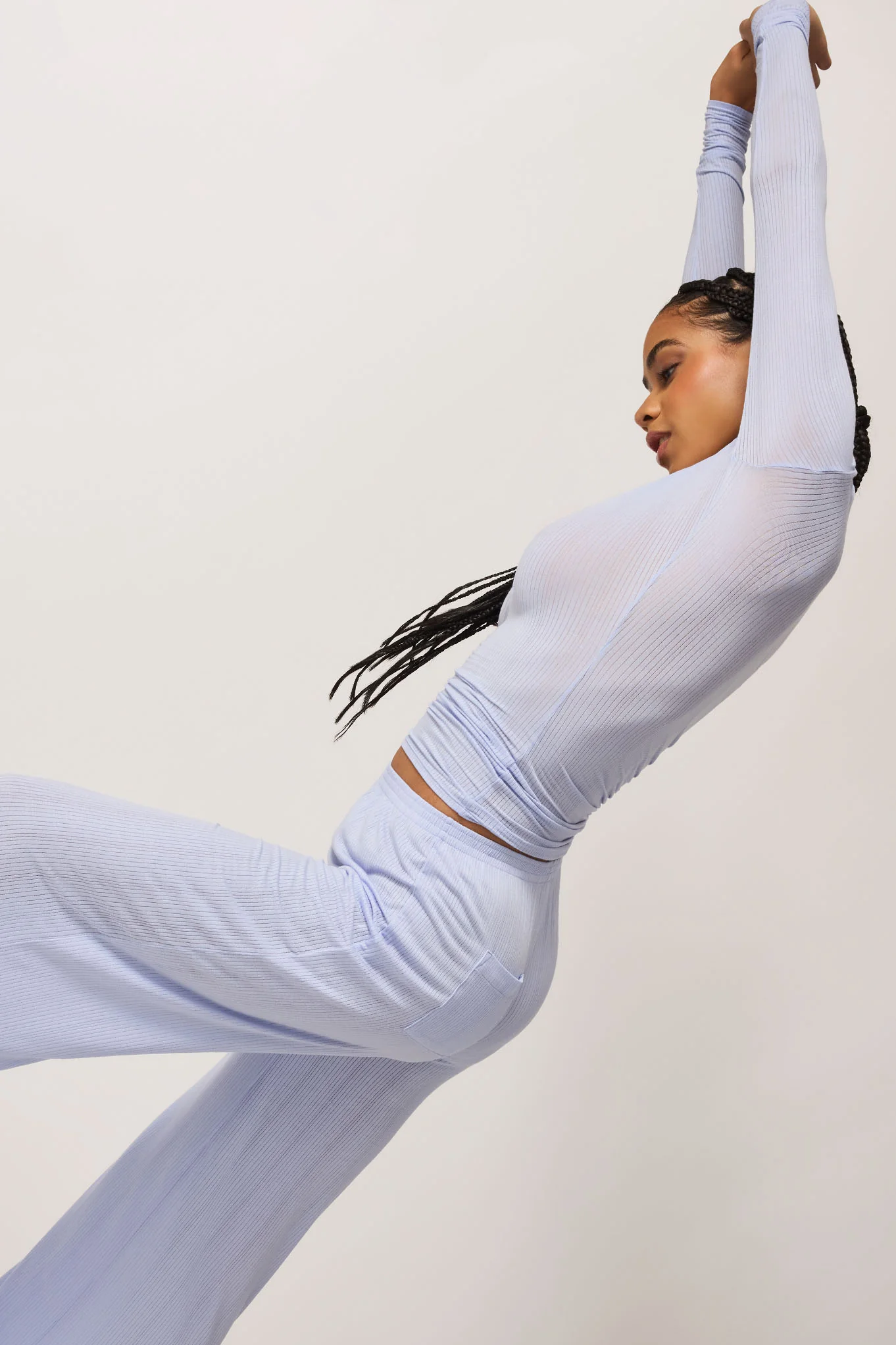 Whipped Track Pant in Muse - Image 4