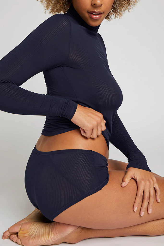 Whipped Boy Short in Navy - Image 6