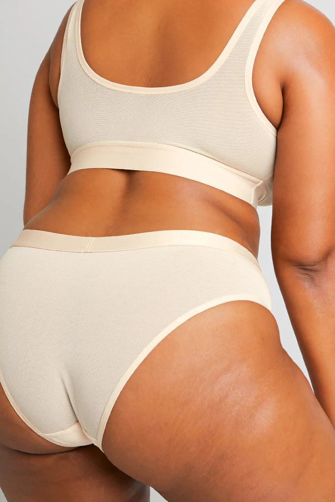 Sieve Brief in Peach - Image 4