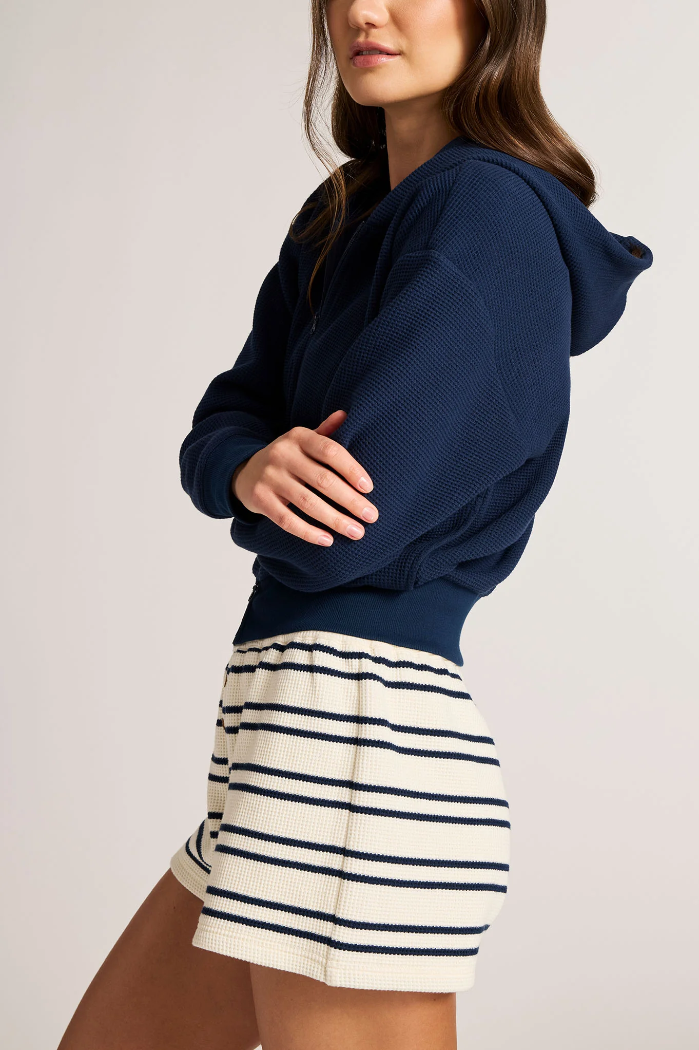 Waffle Knit Short in Sailor - Image 5