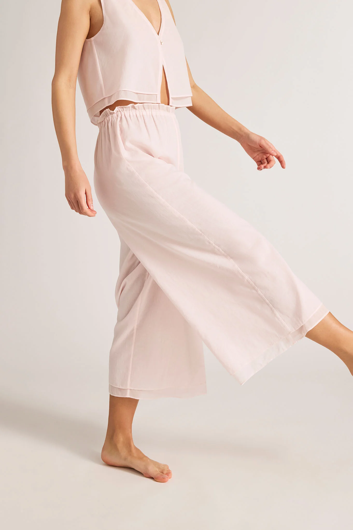 Island Cropped Pant in Shell - Image 2