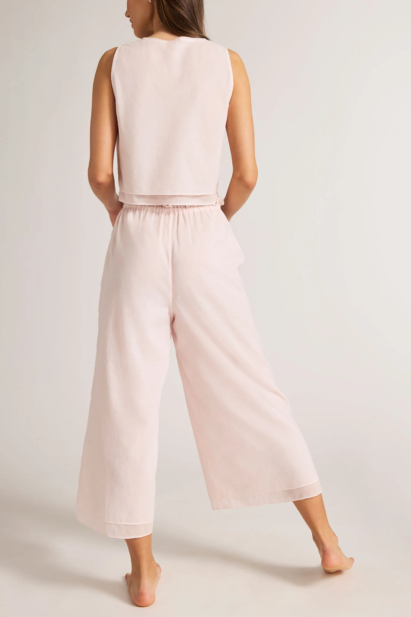Island Cropped Pant in Shell - Image 4