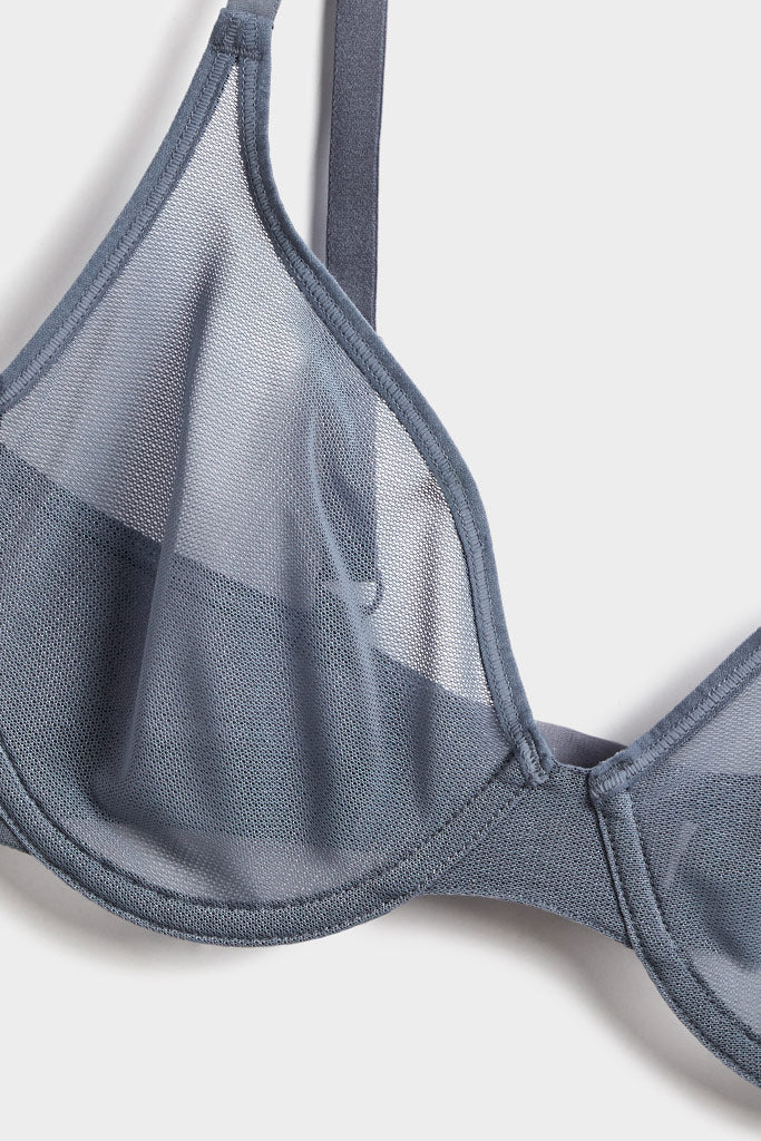 Sieve Demi Bra in Slate - Image 6