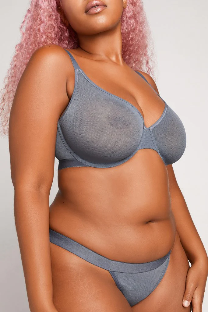 Sieve Thong in Slate - Image 5