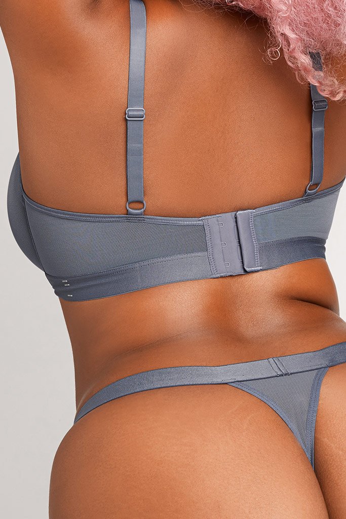Sieve Thong in Slate - Image 6