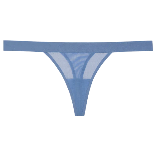 Sieve Thong in Slate - Image 7