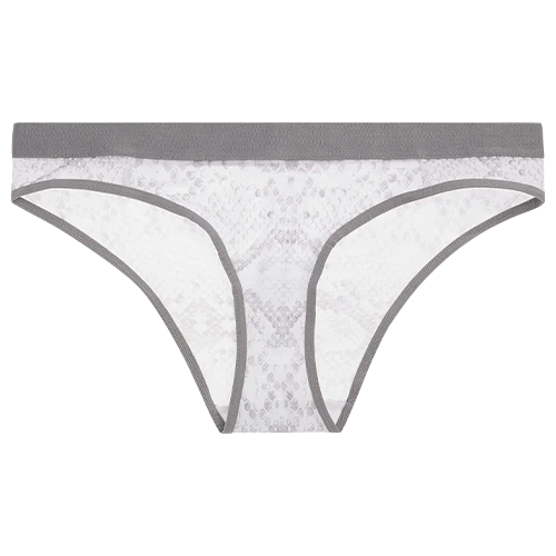 Sieve Brief in White Boa - Image 4