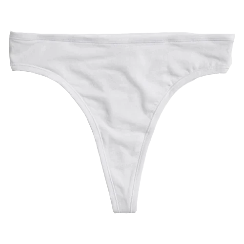 Cloud Cotton Thong in White (Pack) - Image 7
