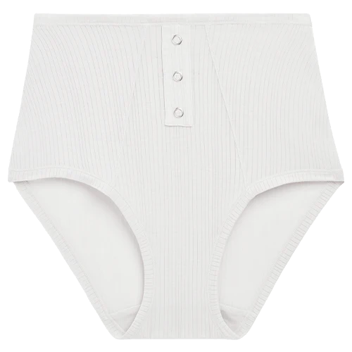 Whipped High Rise in White - Image 4